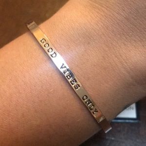 Good vibes only BCBG bracelet